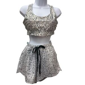 Marika Women's Activewear Set Sports Bra and Athletic‎ Shorts SIze Large